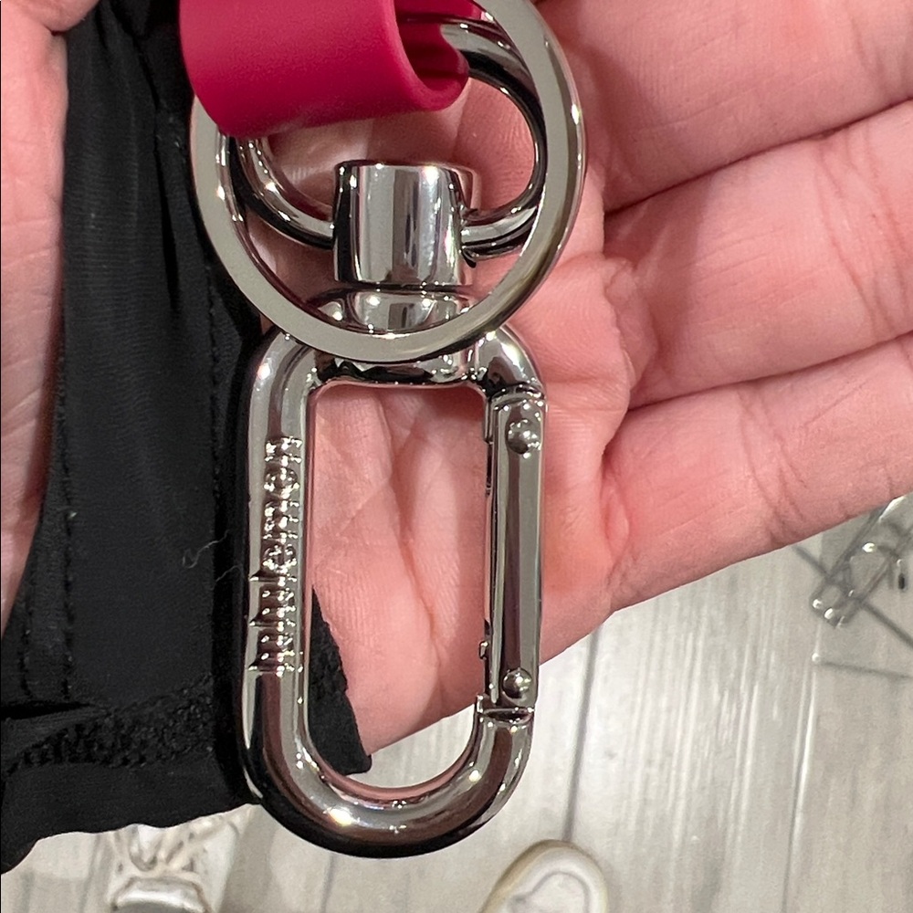 Lululemon Athletica Fuchsia Key Holder - Picture 4 of 5